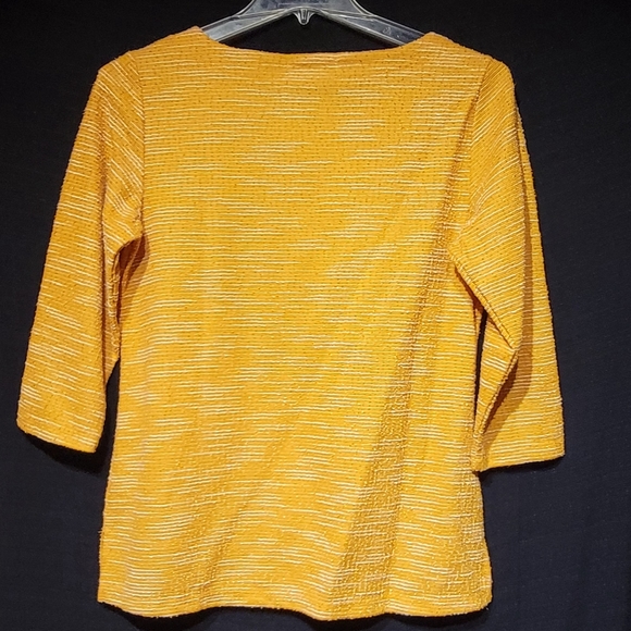 Carolyn Taylor knit texture 3/4 sleeves. Size not to found - Picture 2 of 6